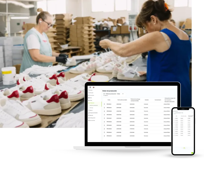 Sistema Para Órdenes de Producción