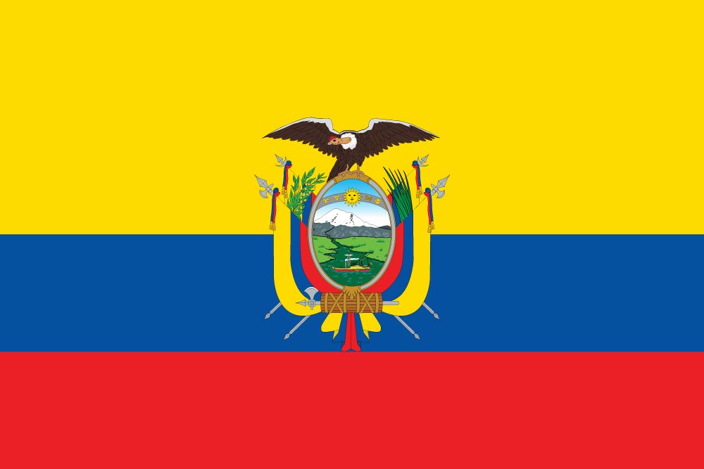 Bandera de Ecuador
